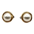Orecchini BOTTONE PERLA CLIPS