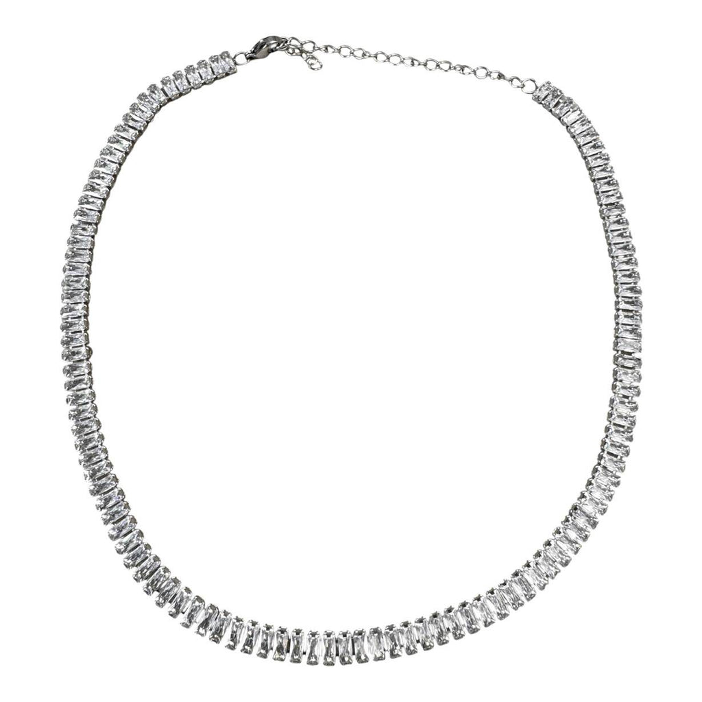 Collana TENNIS QUADRATA
