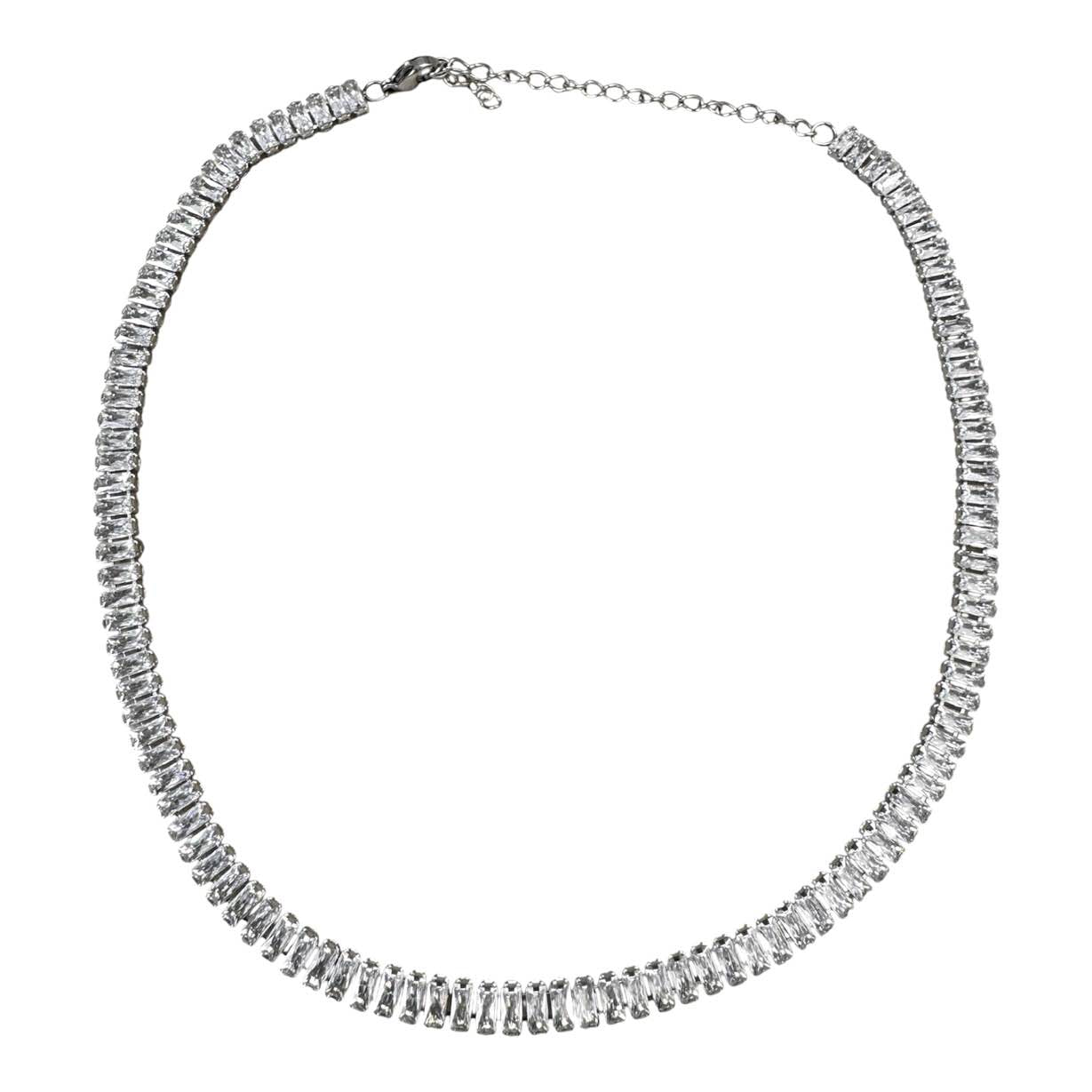 Collana TENNIS QUADRATA