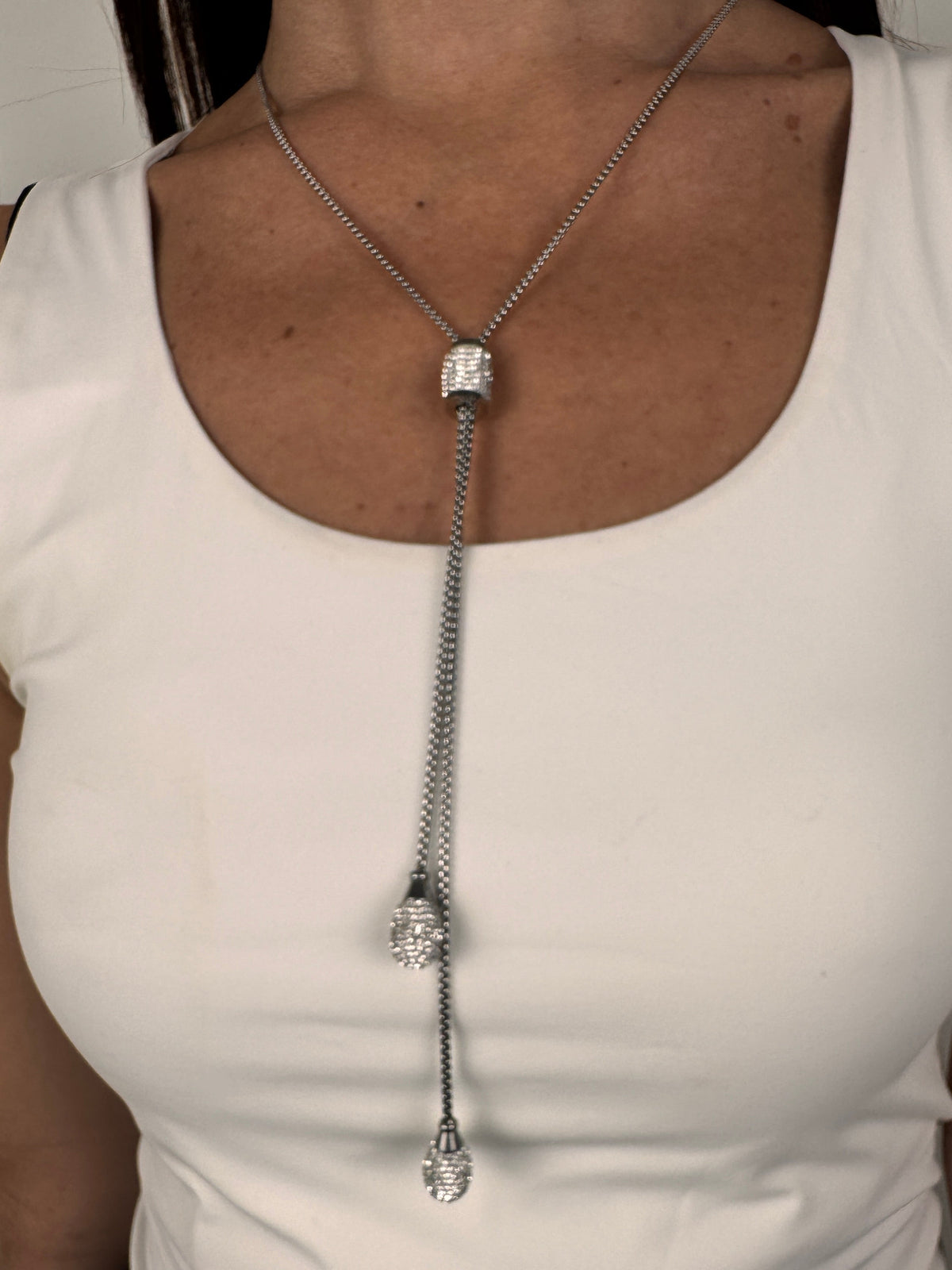 Collana LACCIO GOCCIA ZIRCONATA
