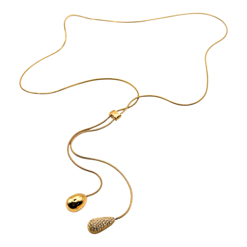 Collana LACCIO GOCCIA PAVÉ