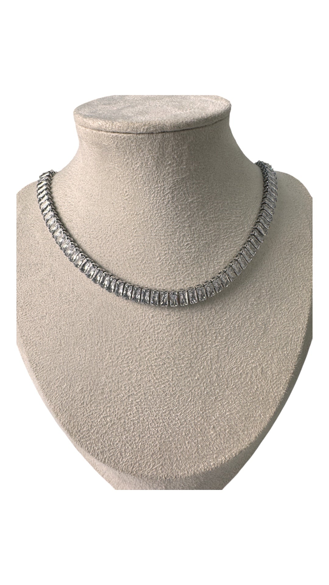 Collana TENNIS QUADRATA