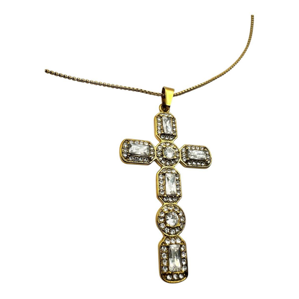Collana CROCE PIATTA