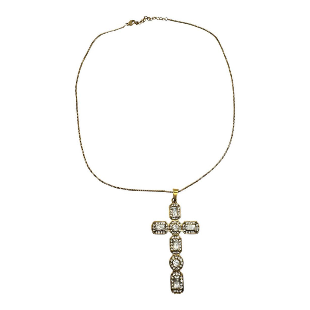 Collana CROCE PIATTA