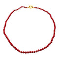 Collana PERLINE ROSSE