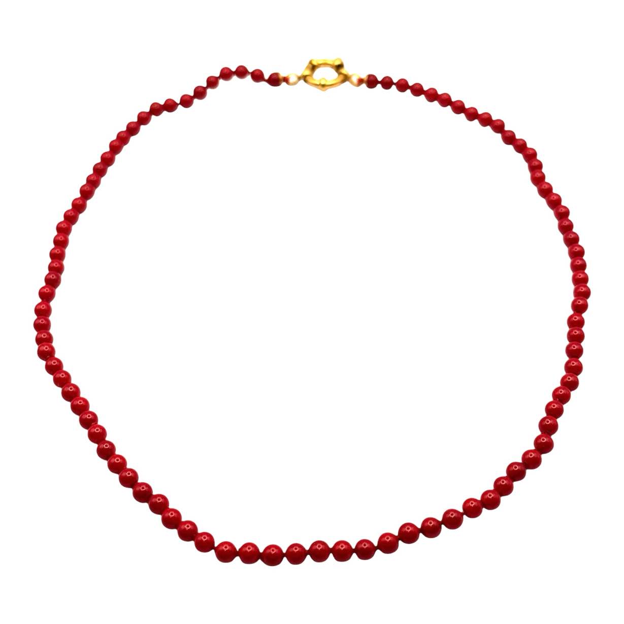 Collana PERLINE ROSSE
