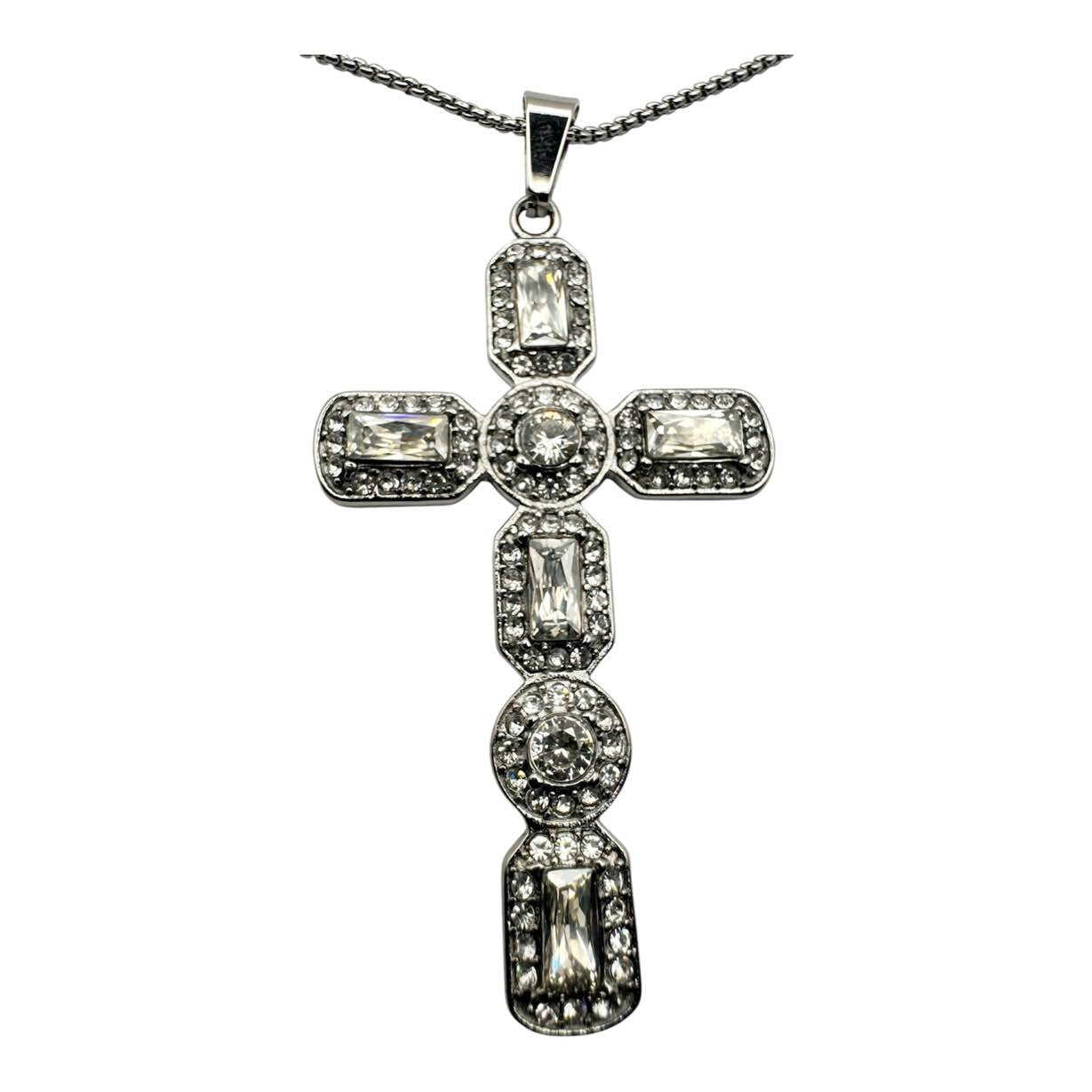 Collana CROCE PIATTA