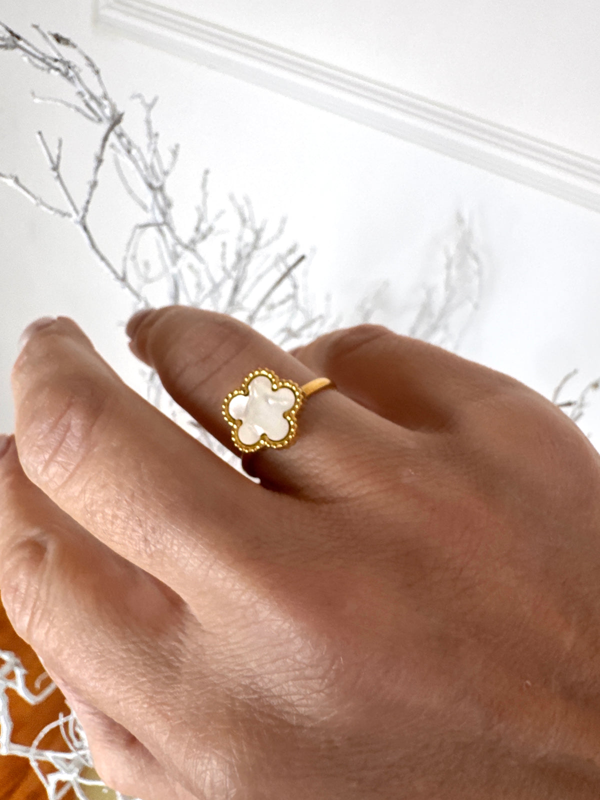 Anello QUADRIFOGLIO