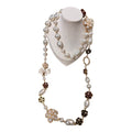Collana LUNGA PERLE FIOCCO