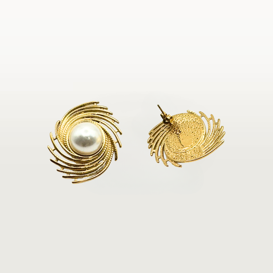 Orecchino SPIRALE PERLA