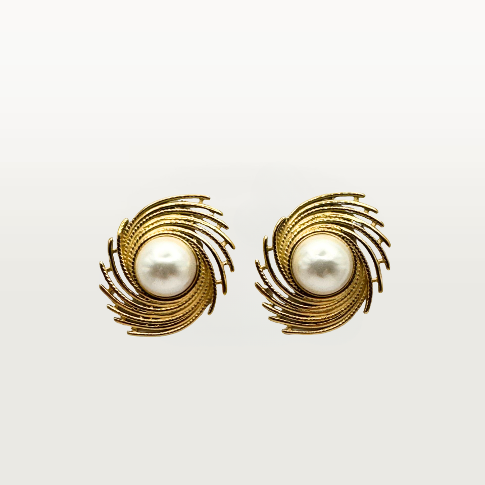 Orecchino SPIRALE PERLA