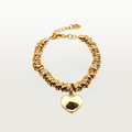 Bracciale ANELLINI CON CIONDOLO CUORE