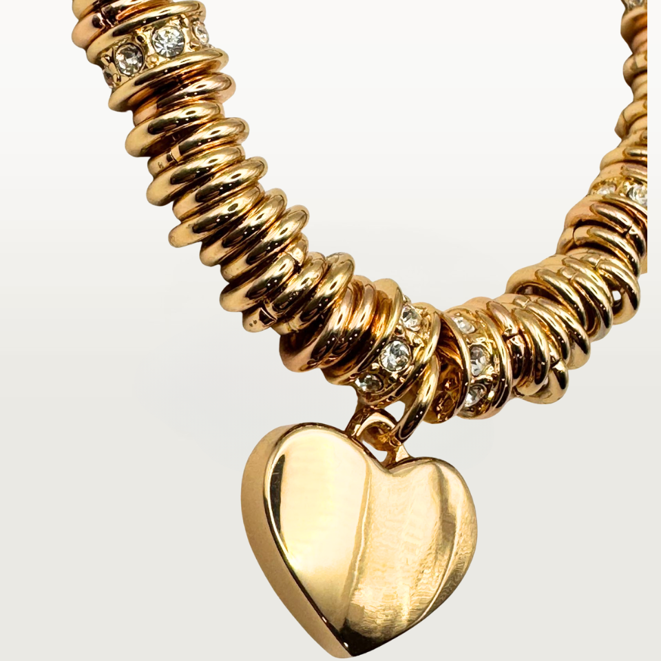 Bracciale ANELLINI CON CIONDOLO CUORE