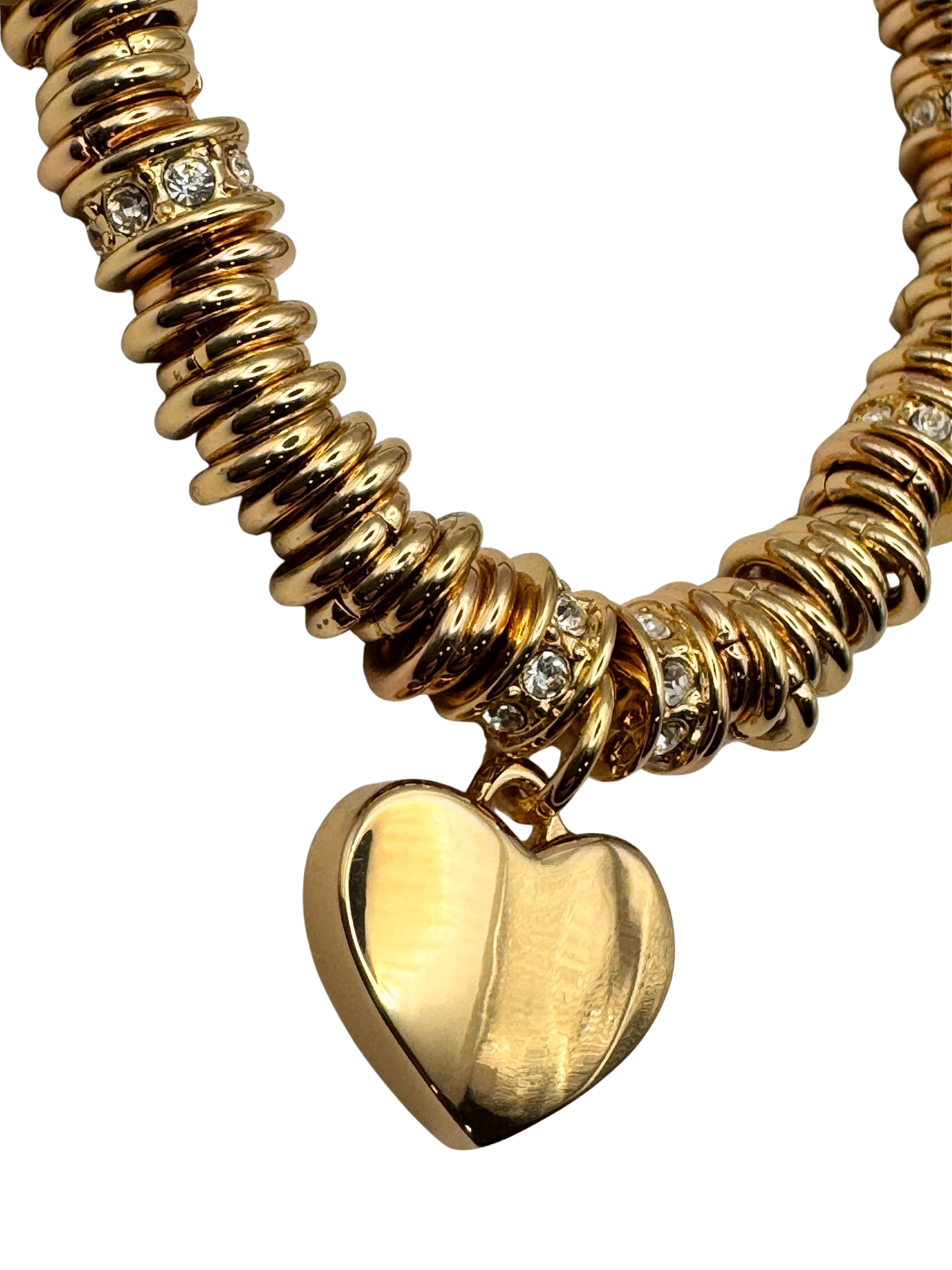 Bracciale ANELLINI CON CIONDOLO CUORE