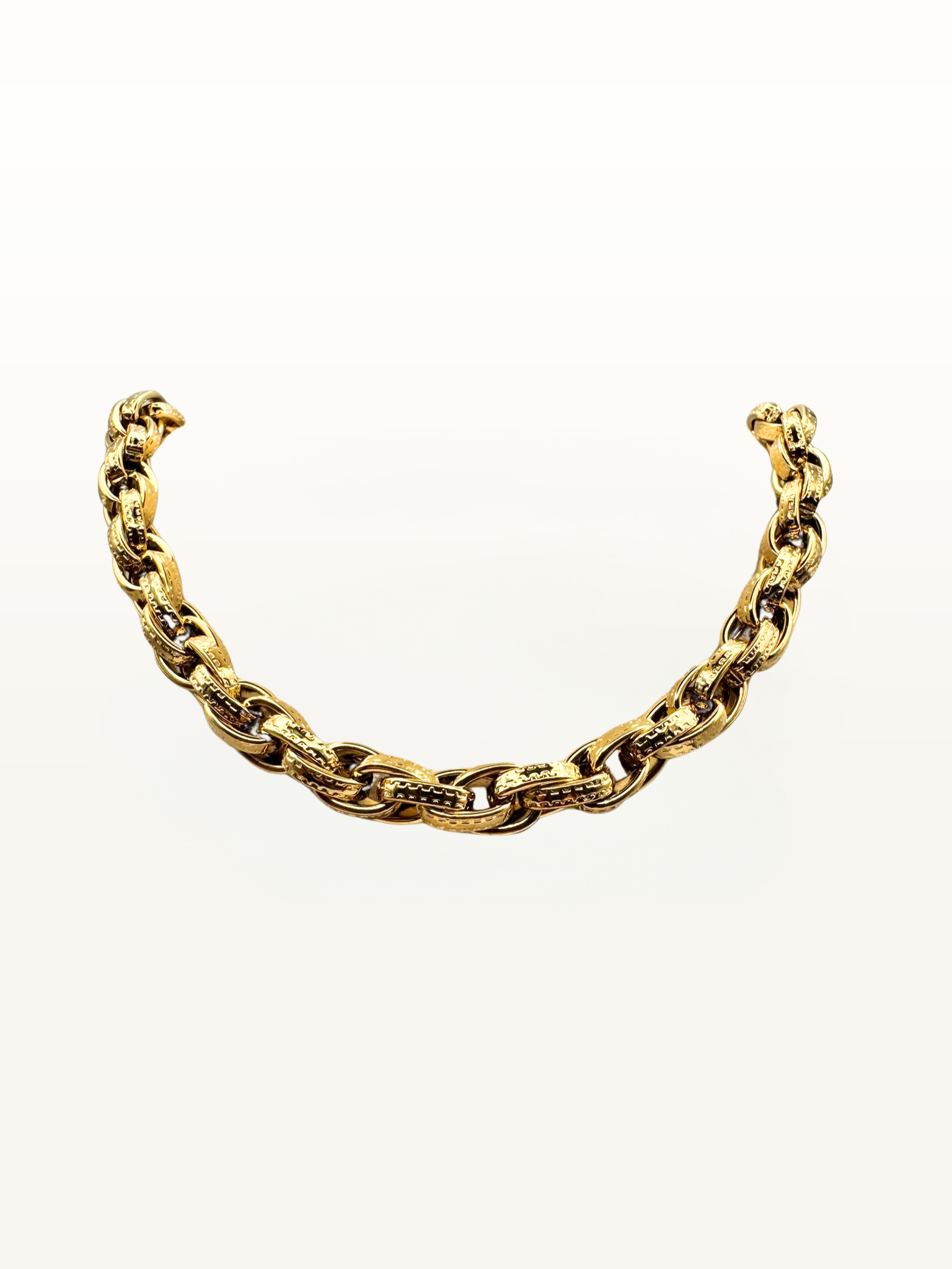Collana CATENA MARTELLATA GOLD
