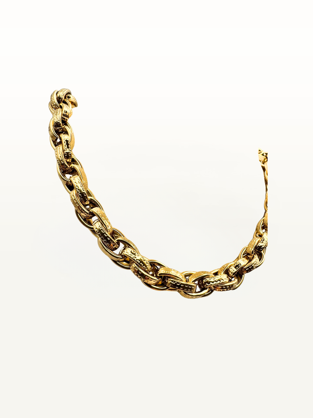 Collana CATENA MARTELLATA GOLD