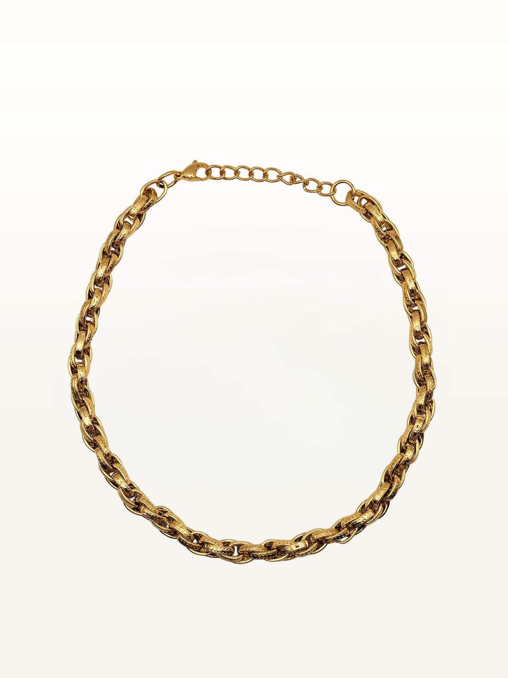 Collana CATENA MARTELLATA GOLD
