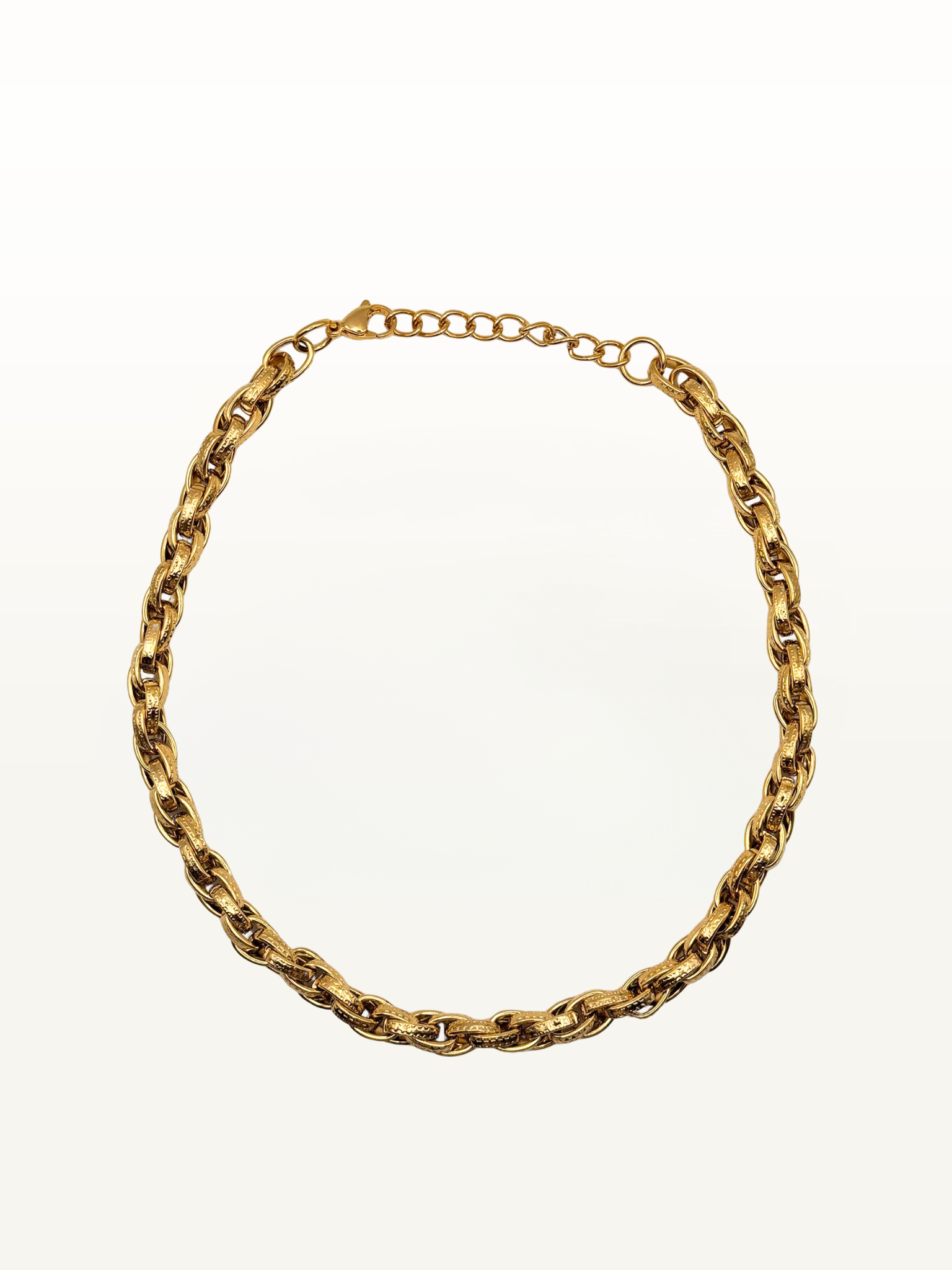 Collana CATENA MARTELLATA GOLD