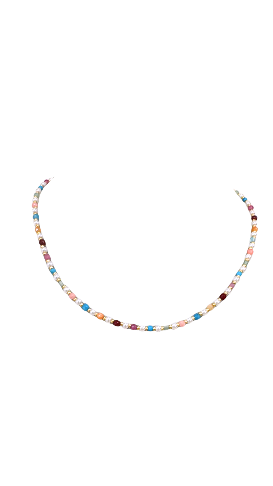 Collana PERLINE MULTICOLOR