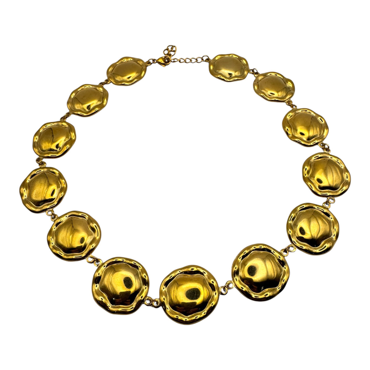 Collana CATENA SFERA SCHIACCIATA