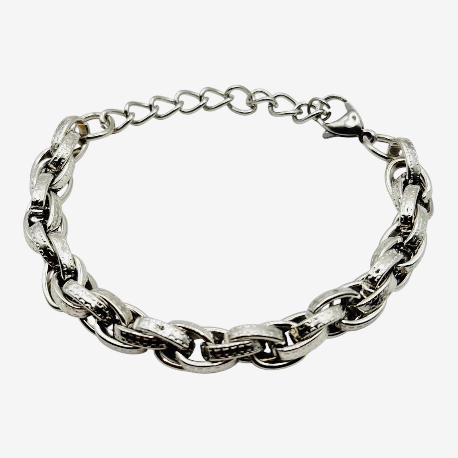 Bracciale CATENA MARTELLATA