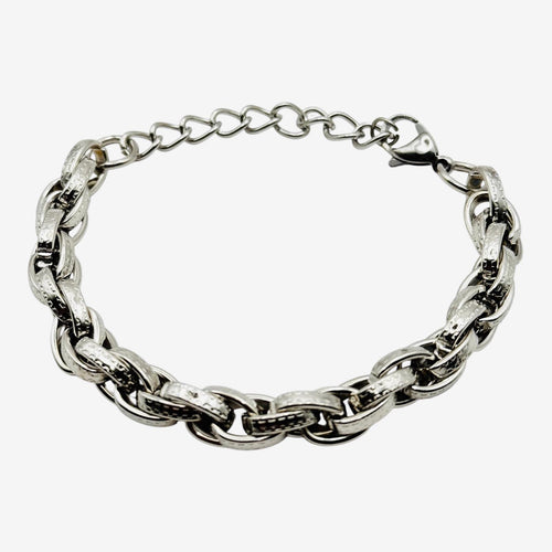 Bracciale CATENA MARTELLATA
