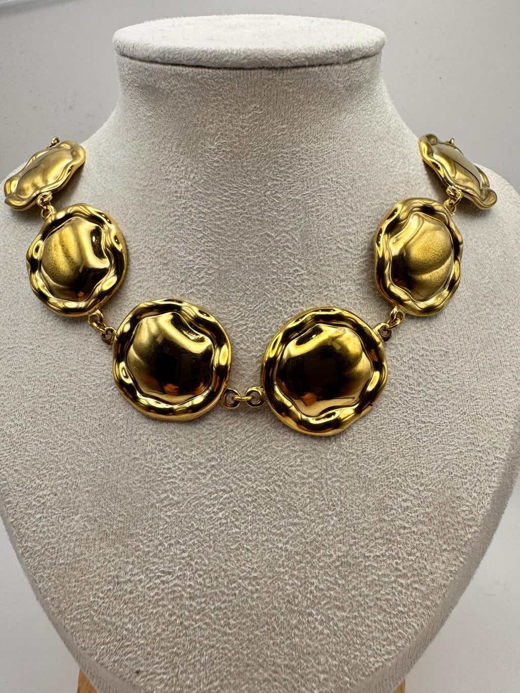 Collana CATENA SFERA SCHIACCIATA
